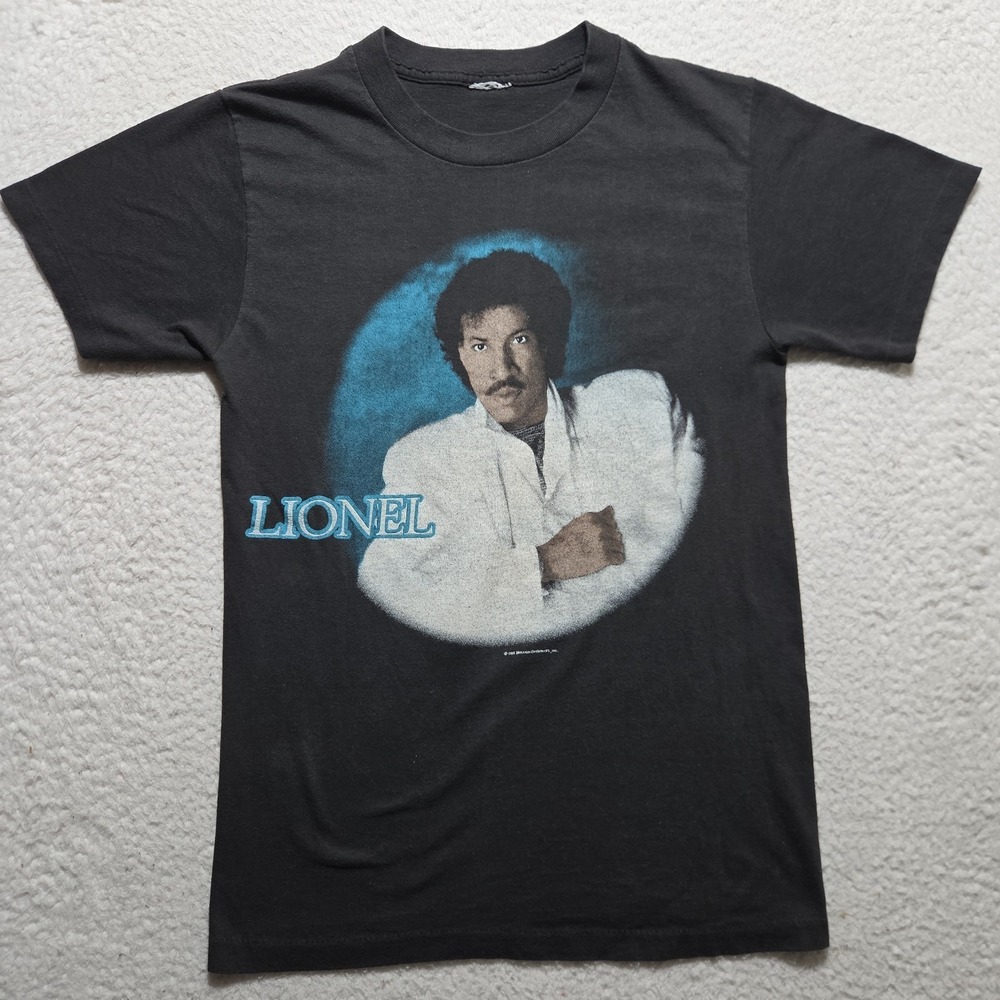 VTG 1986 Lionel Richie Dancing On‎ The Ceiling Brockum T Shirt Women's Small USA